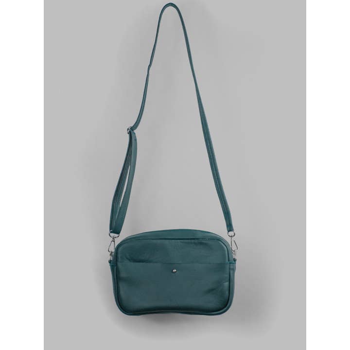 normal Behaviour - Wholesale Crossbody Bag - Women's - Crossbody lined purse in yellow, green, brown and black2