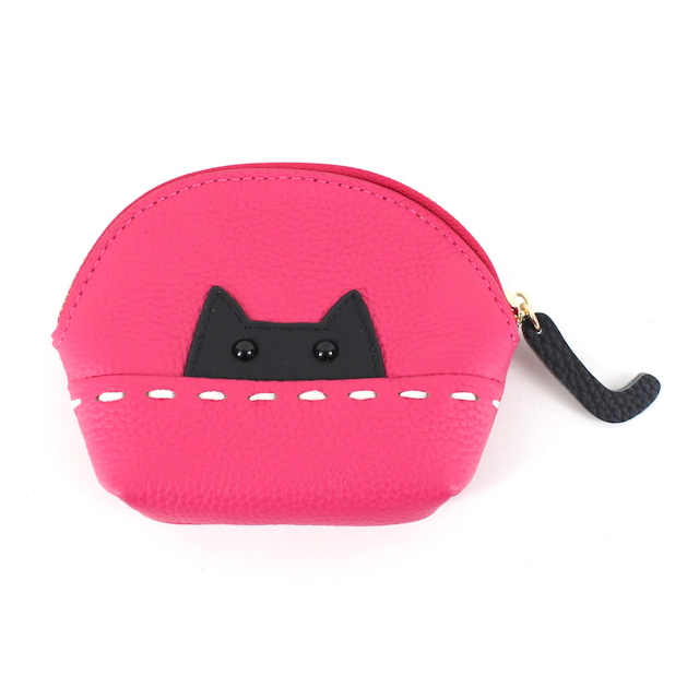 Pretty Persuasions - Venta al por mayor Monedero - Mujer - Monedero de piel con forma de gatito PL24015 con llavero4