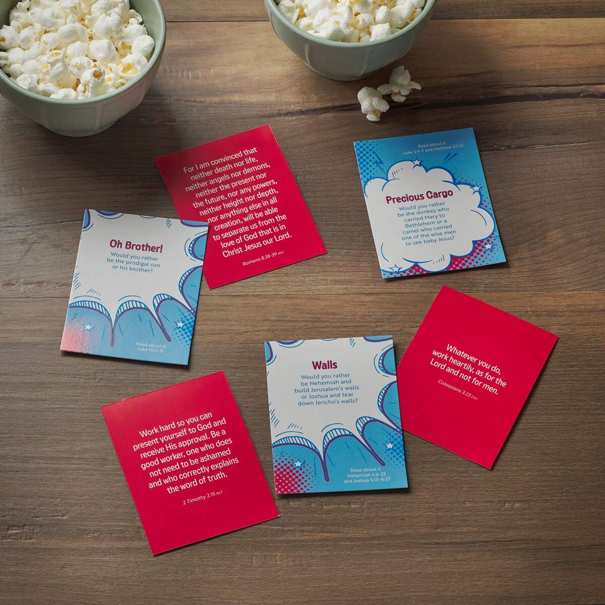 Christian Art Gifts - Wholesale Card Game - Conversation Starters for Families Would you Rather3