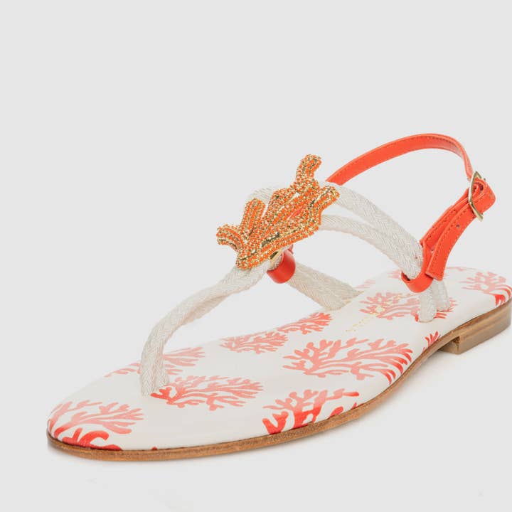 Paola Fiorenza Capri - Wholesale Sandals – Women's - Crystal Sea flip flop sandal with mic-embellished upper3