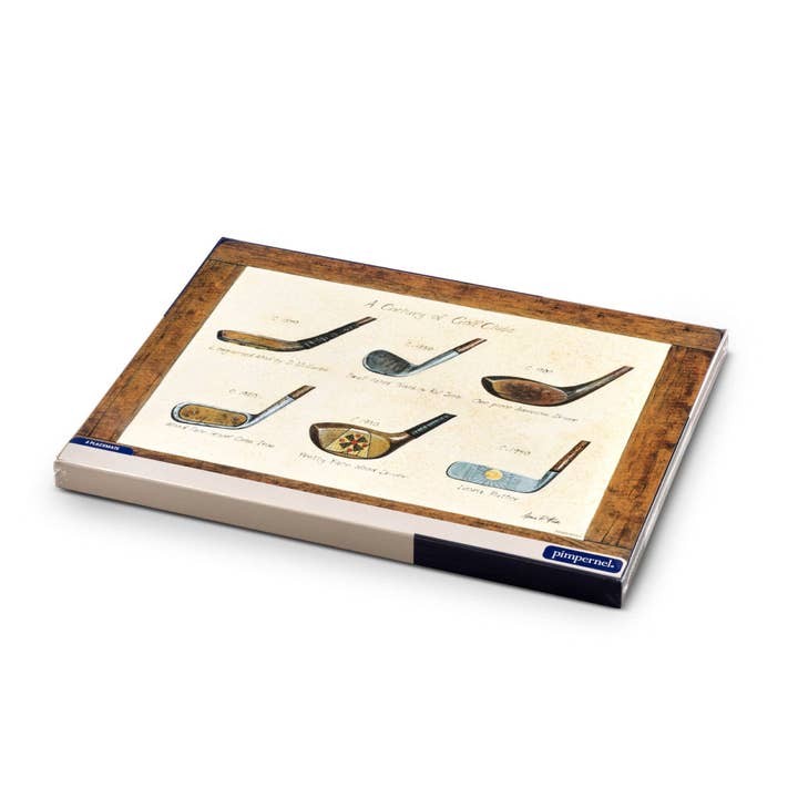 A History of Golf Placemats Set of 4 for wholesale by Portmeirion, Spode, Pimpernel, Nacthmann, Wrendale Designs