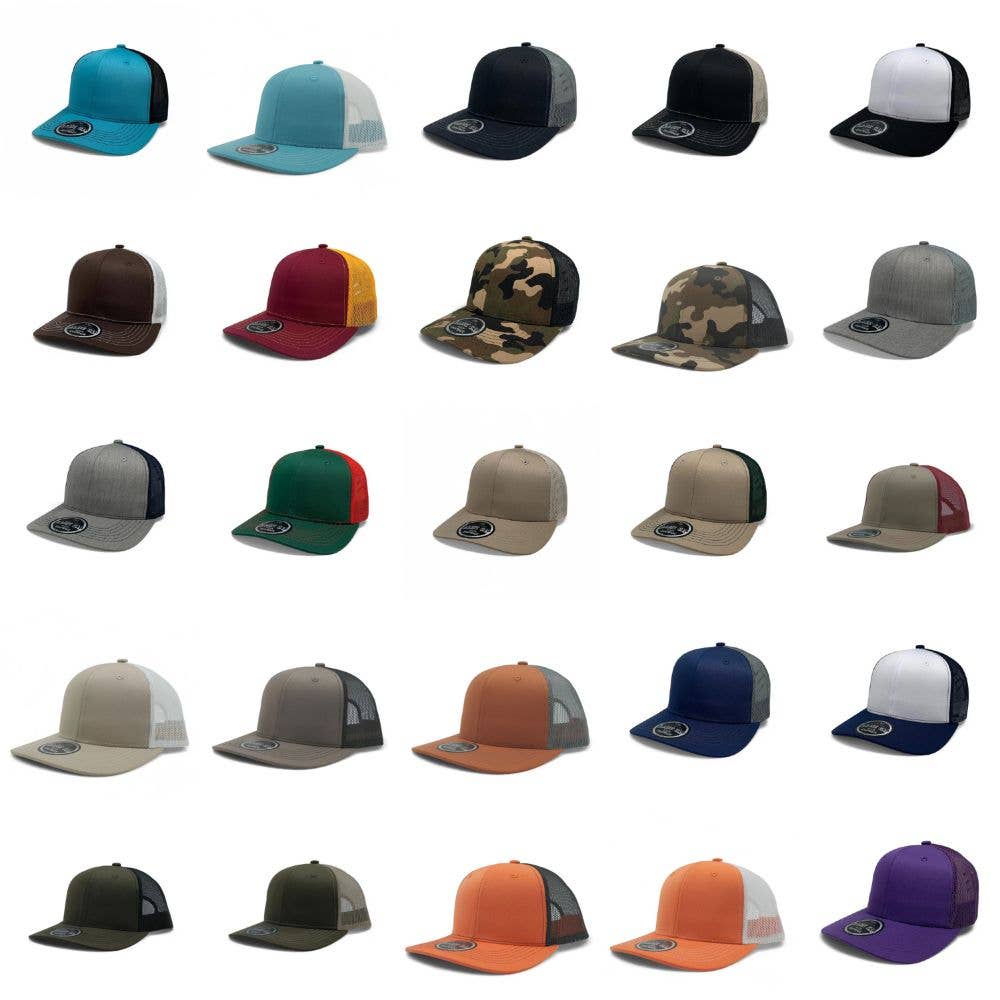 DOBBI – wholesale Baseball cap – Unisex – Plain Slide Curve 6Panel Mesh84