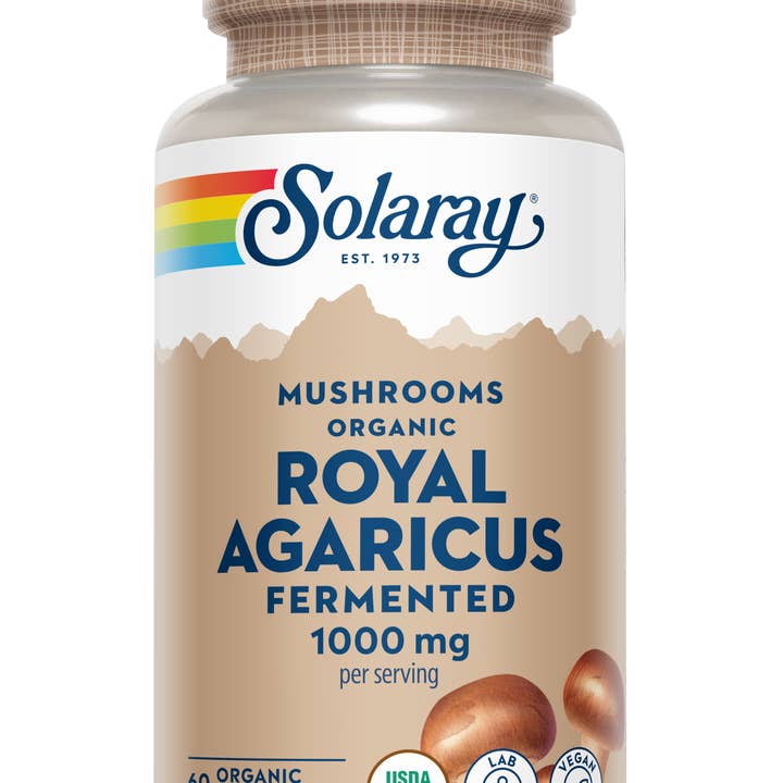 Solaray - Wholesale Oral Supplement/Vitamin - Org Grown Fermented Royal Agaricus0