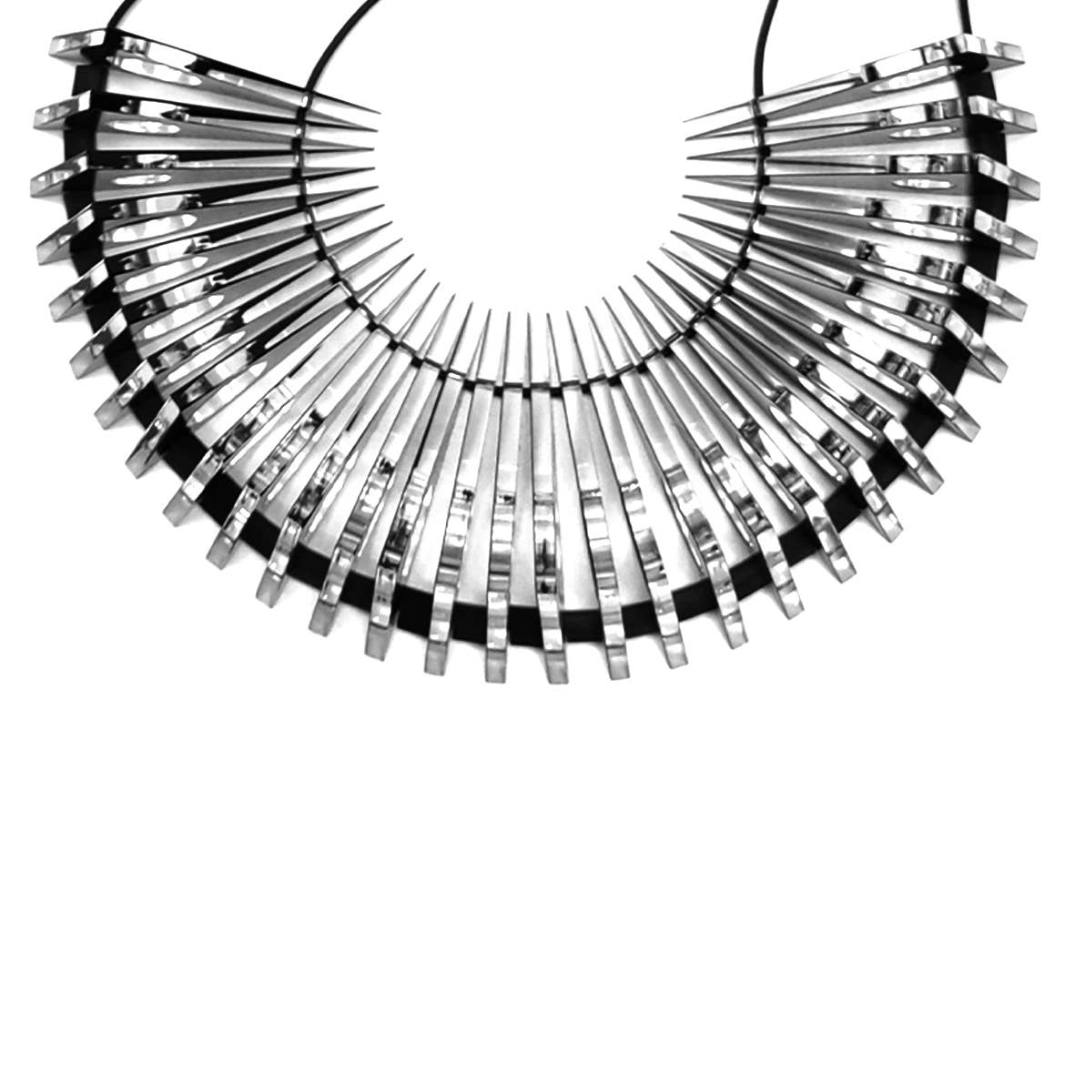 ALEX+SVET - Wholesale Bib Necklace - MARYLIN statement necklace BW selection6