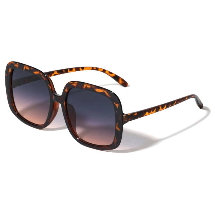 Sunrayzz Imports - Wholesale Sunglasses - Women's - Crystal Color Butterfly Frame Sunglasses p1008