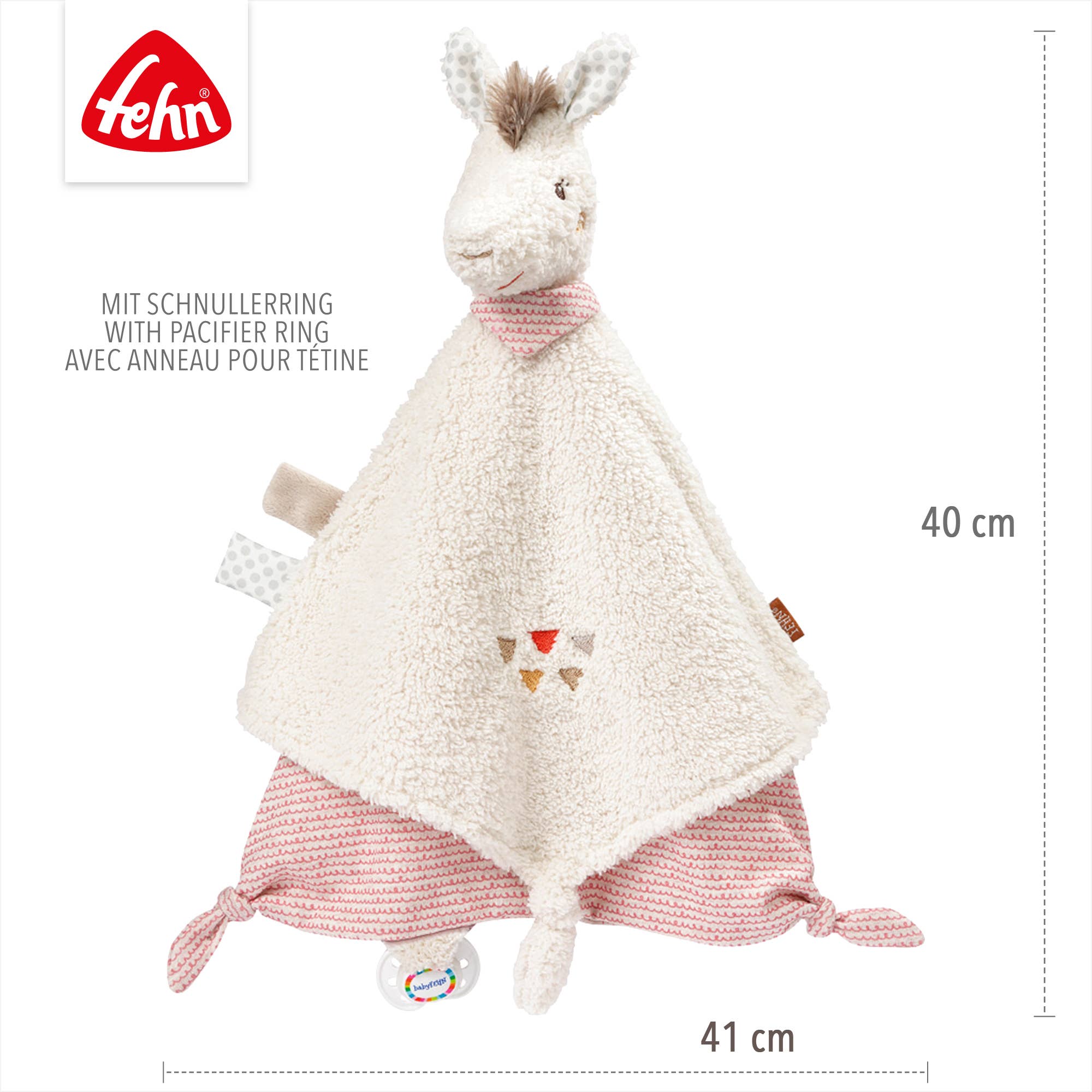 Fehn - Vente Couverture douillette – bébé - Couette Lama Deluxe - Aide au sommeil et couverture douillette4