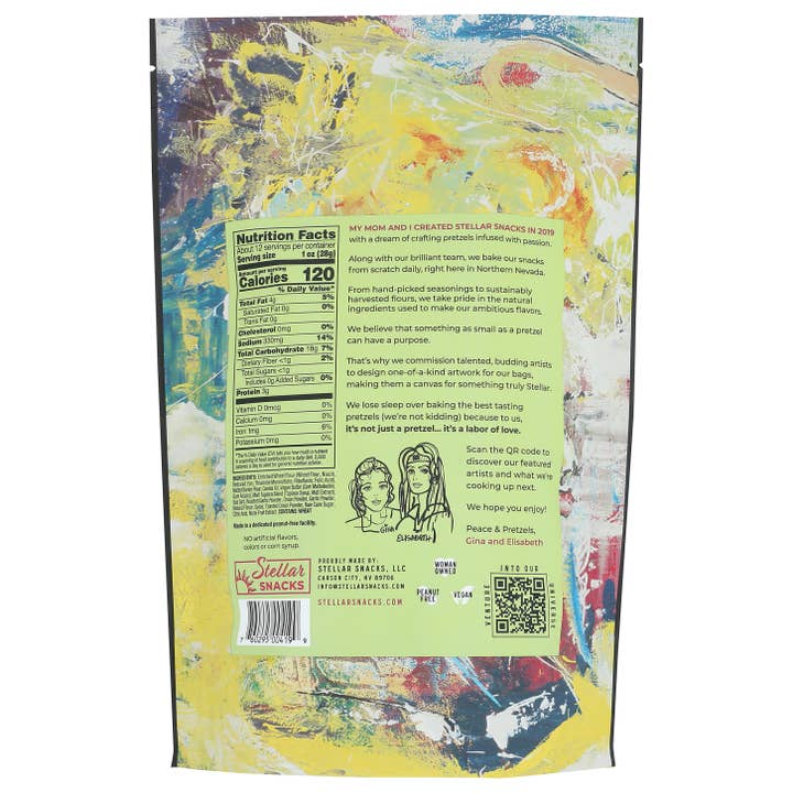 Stellar Snacks - Wholesale Pretzels - Stellar Pretzel Braids -Bold & Herby - 12oz1