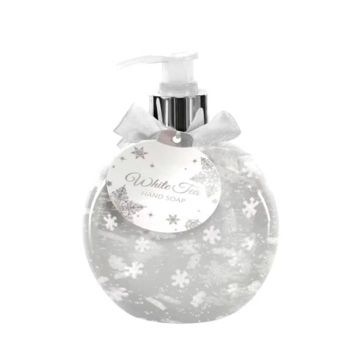 Flytande handtvål i rund dispenser med snöflingor för wholesale av IngrossoBeauty by INCI Srl