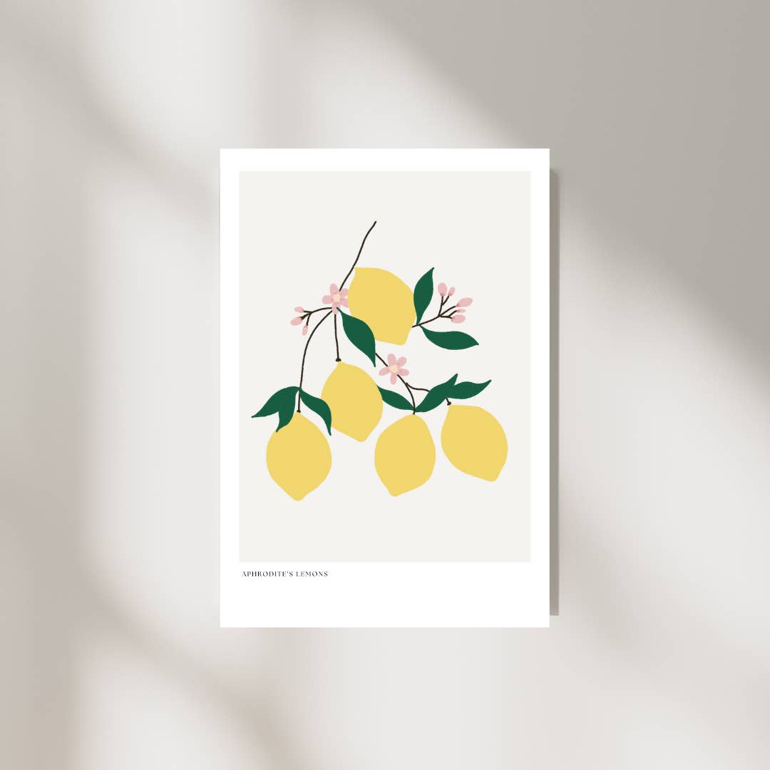 Adrestia’s Revolt – wholesale Art print – Aphrodite's Lemons - Art Print