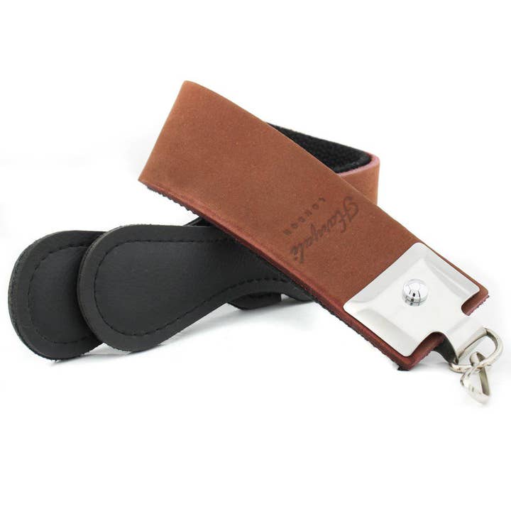 Haryali London - Wholesale Razor Strop - High Quality Brown Leather Strop , Best Stropping Leather Belt For Straight Cut Throat Razor And Knives
