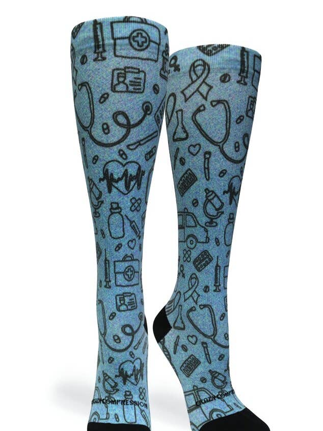 360 Medi Station OTC Compression Socks (Standard & Extra Wide) for wholesale by Crazy Compression