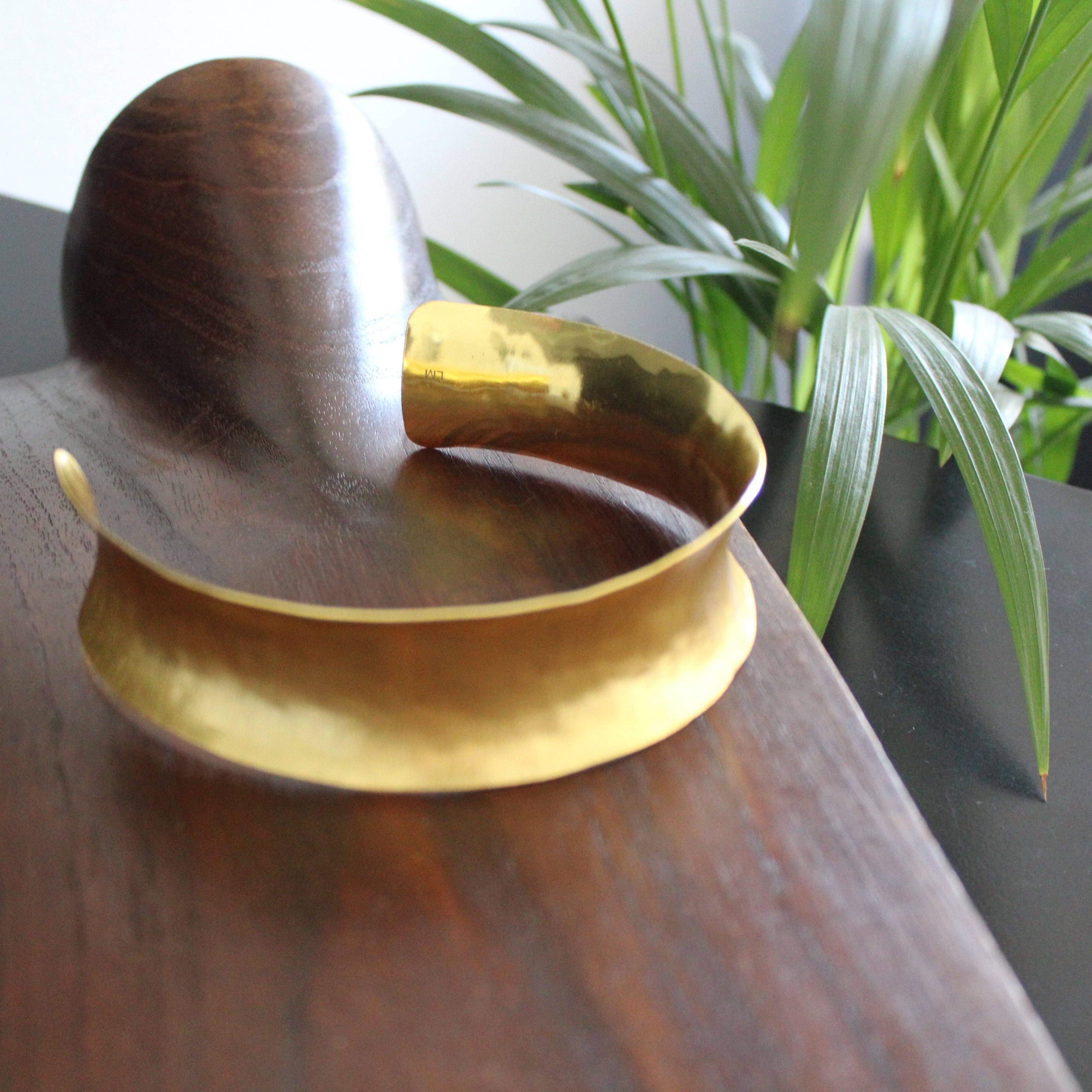 LA MAR - Wholesale Bib Necklace - MASÁI gold-plated choker2