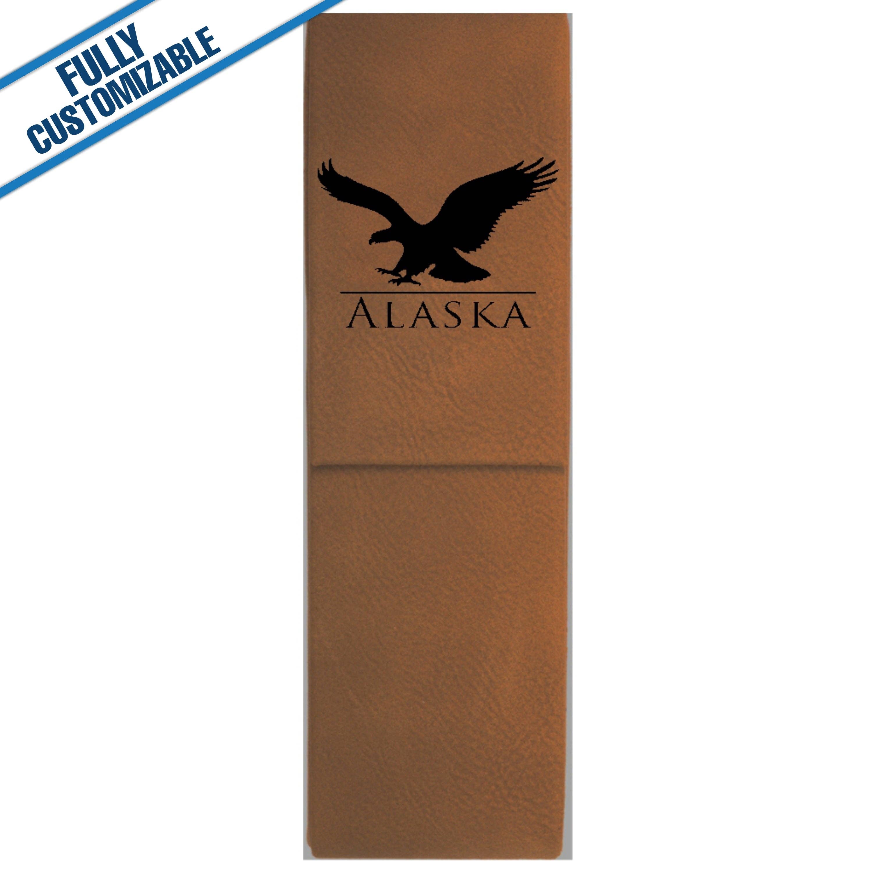 GiftWorksPlus - Vente Étuis/trousses à crayons - Étui à stylos double en similicuir gravé - Entièrement personnalisable3