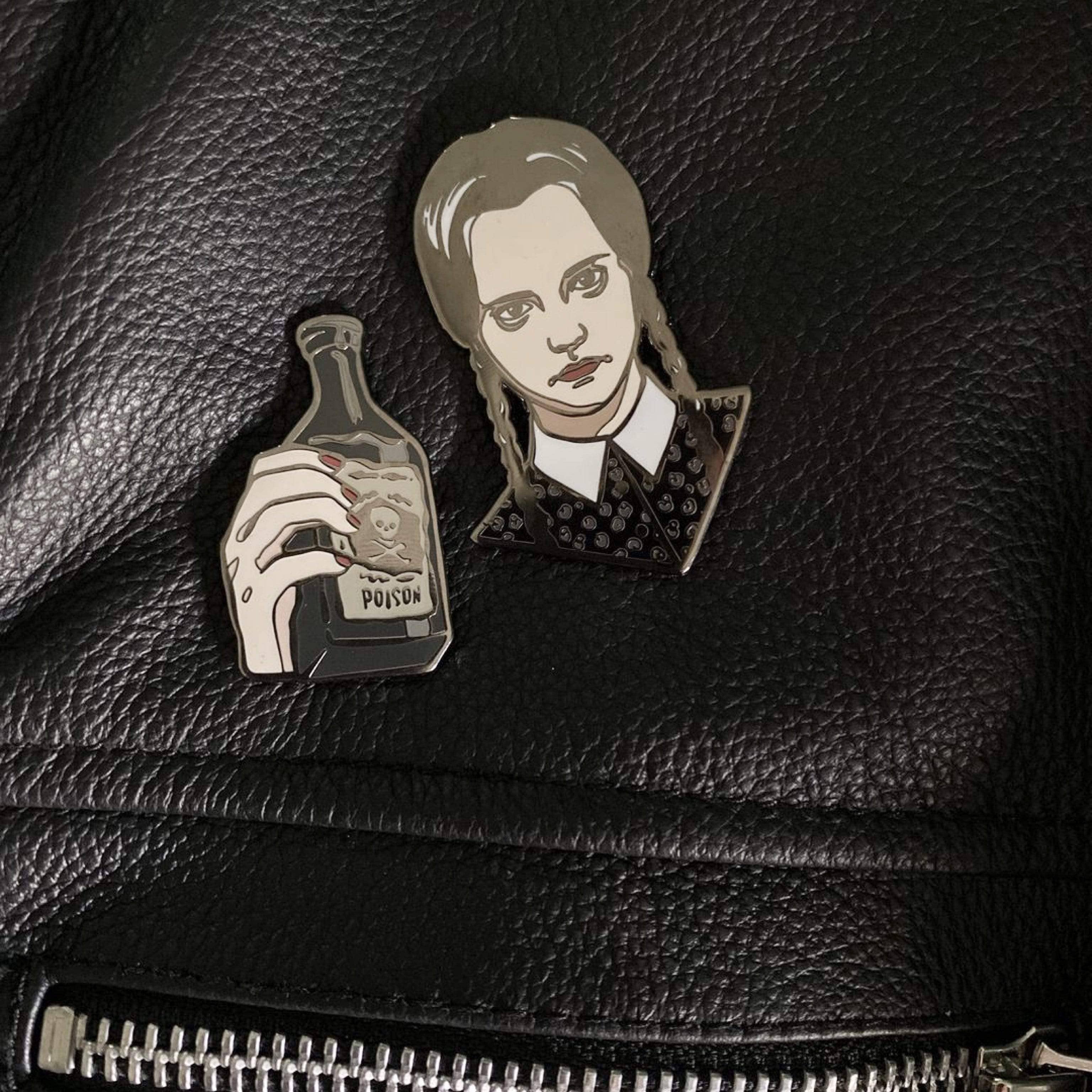 Badmouthed Bruja - Wholesale Lapel Pin/Button - Wednesday4