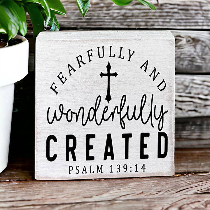 Inkwood Crafters - Wholesale Sign - Bible Verse Trio Mini Signs (Group 2) - Set of 3