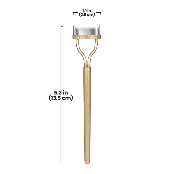 Lindo - Wholesale Eyelash Curler - Lindo Lash Comb - w/ Travel Cap