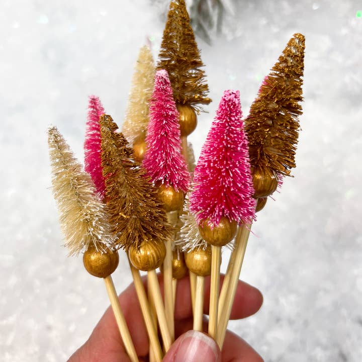 Agitateurs en forme de brosse à bouteille pour la vente par Studio Jane