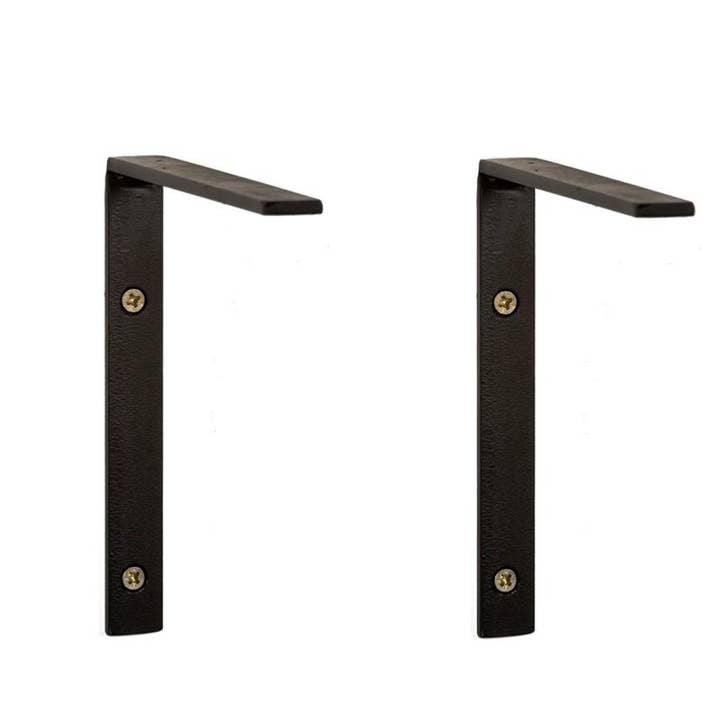 Håndlavede vægbeslag i sort metal – Sæt med 2 for engroshandel hos COSYDAR-DECO