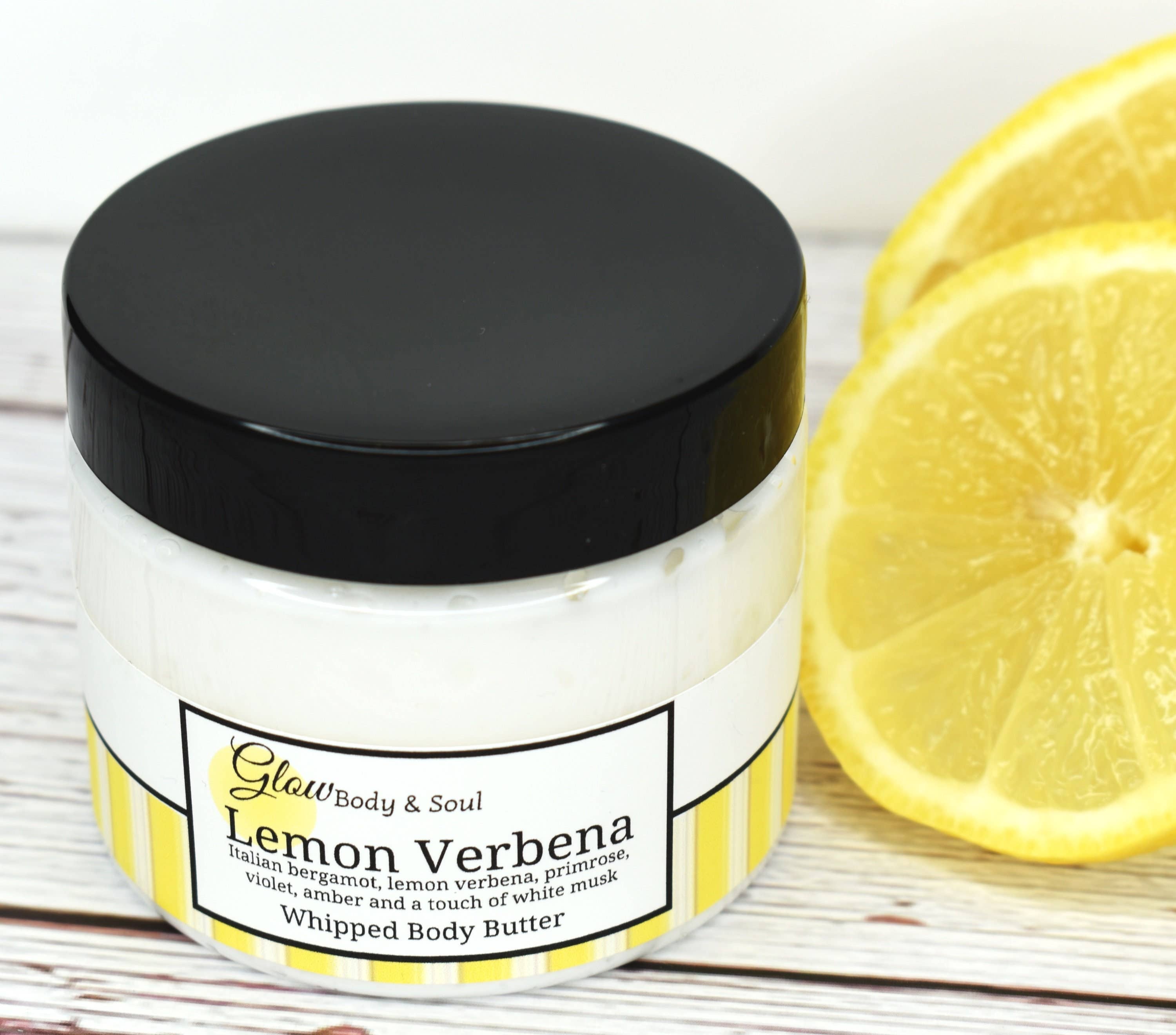 Glow Body and Soul - Wholesale Body Balm/Butter - Lemon Verbena Body Butter Paraben Free Body Butter1