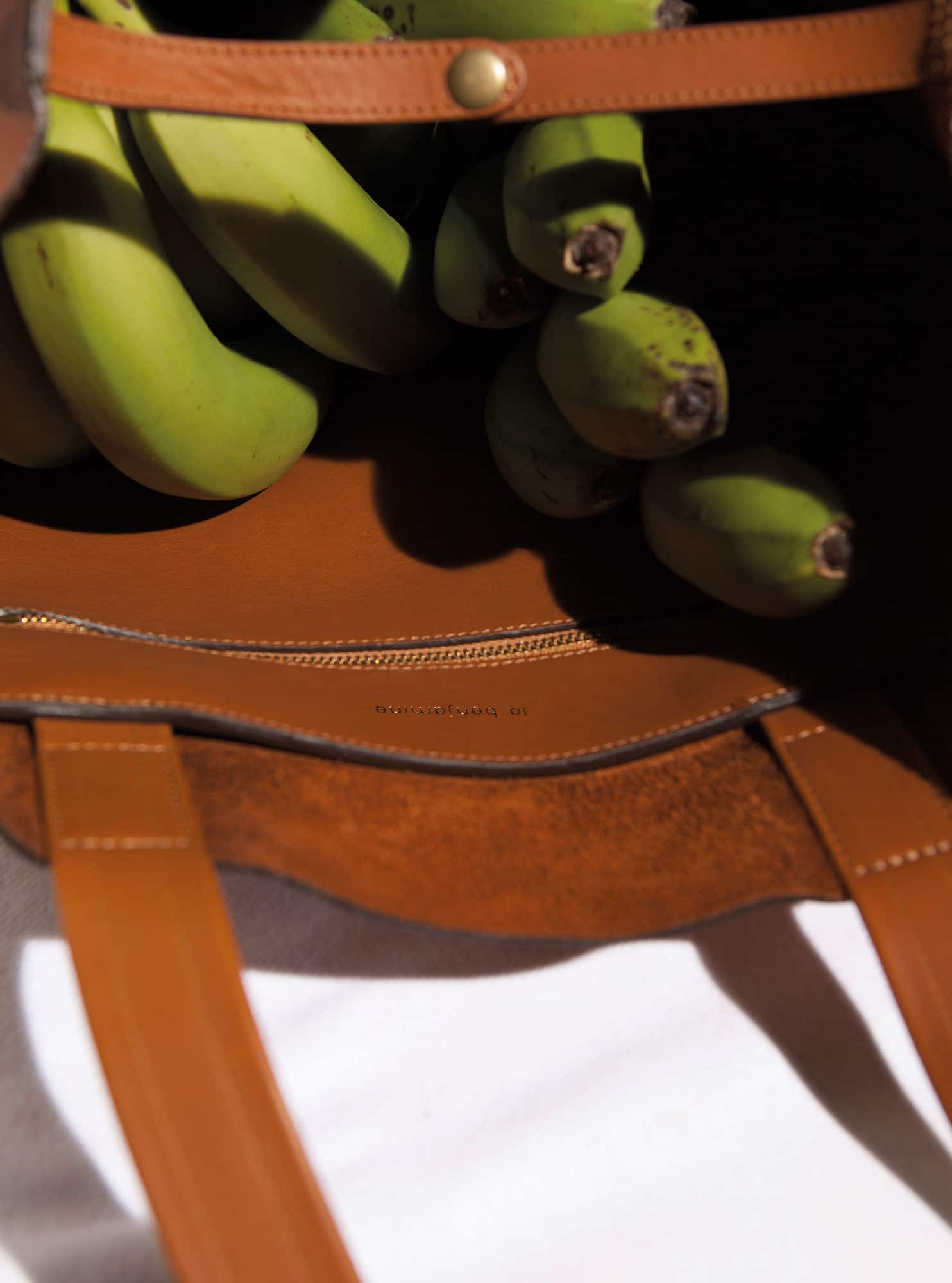 La Benjamine – wholesale Bärkasse - Dam – #200 cognac mellanstor väska med handtag1