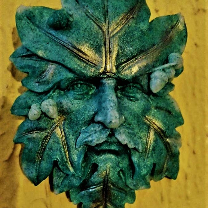 Witchylicious - Wholesale Wall Accent - Green Man Wall Hanging