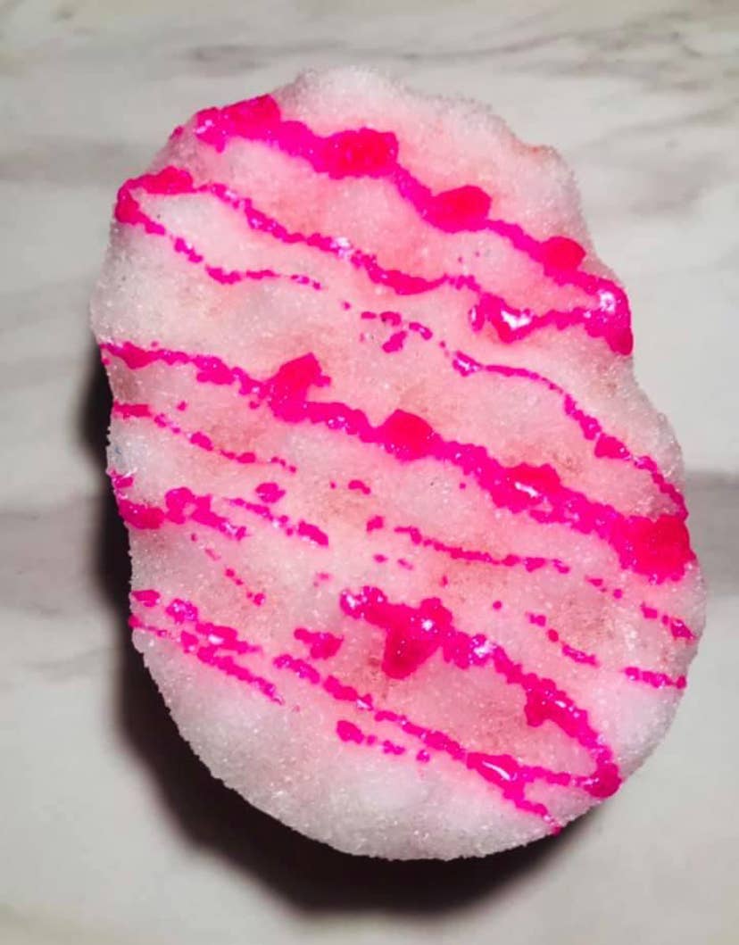 Flaming desserts - Wholesale Bath Pouf/Sponge - Soap infused sponges3