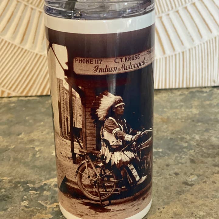 Gobelet Indian Moto pour la vente par Crooked Halo