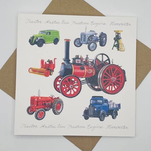 Biglietto di Auguri Fattoria Classica di Richard Partis per la vendita all'ingrosso da parte di Hooli Mooli