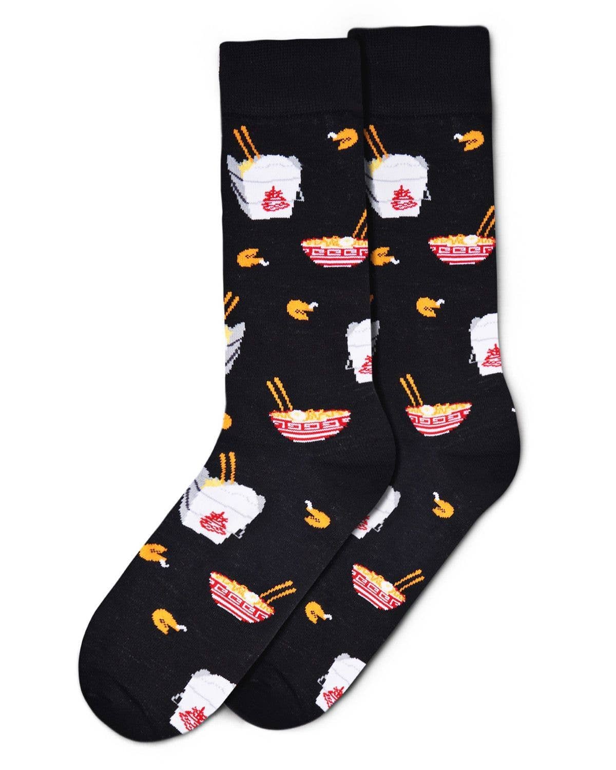 Infinity Classics International Inc. - Wholesale Socks - Men's - MeMoi Let's Order Takeout Bamboo Blend Men's Crew Socks2