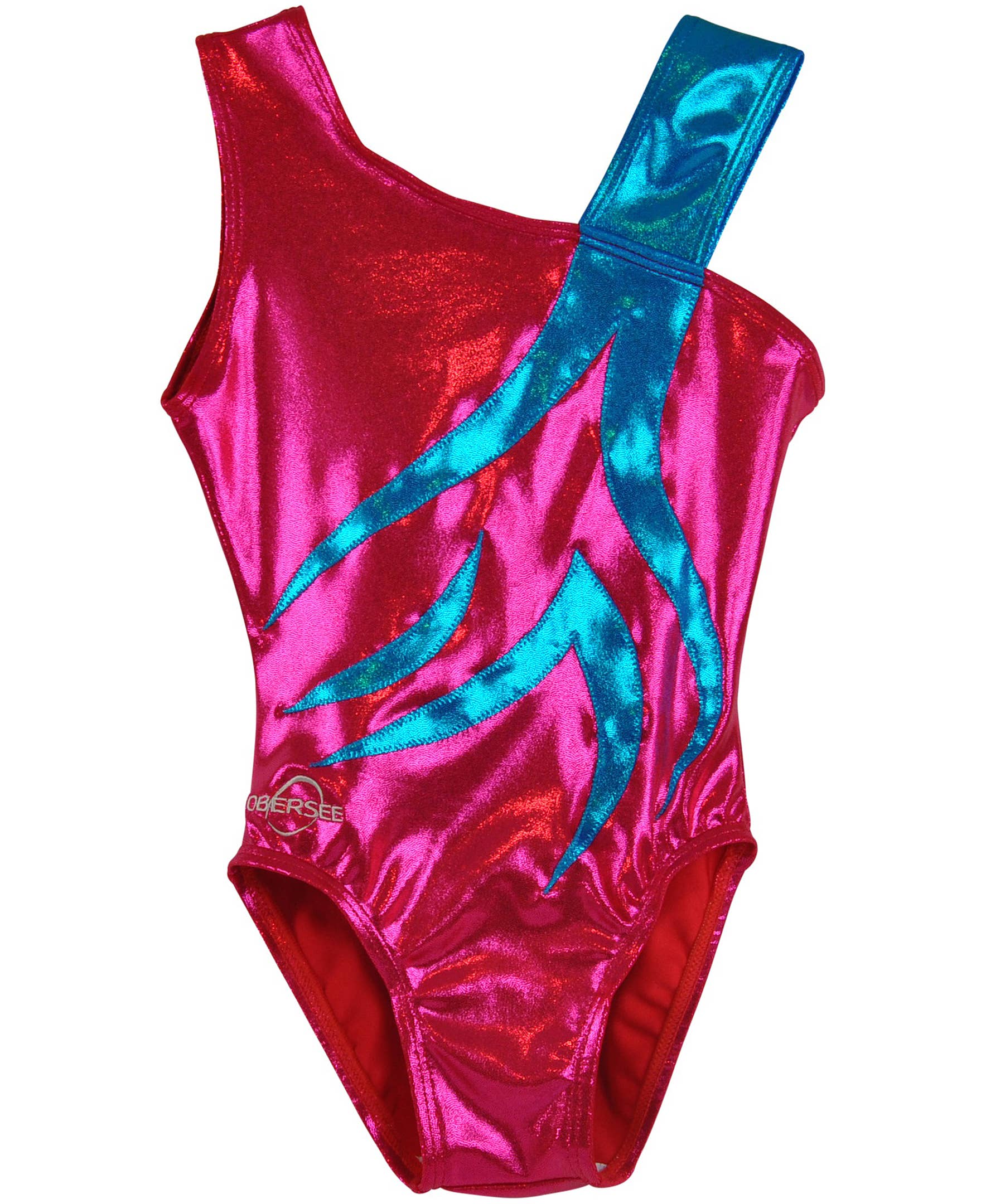 Obersee - Wholesale Tank Top - Kids - Girl's Gymnastics Leotard - Spin Fuchsia0