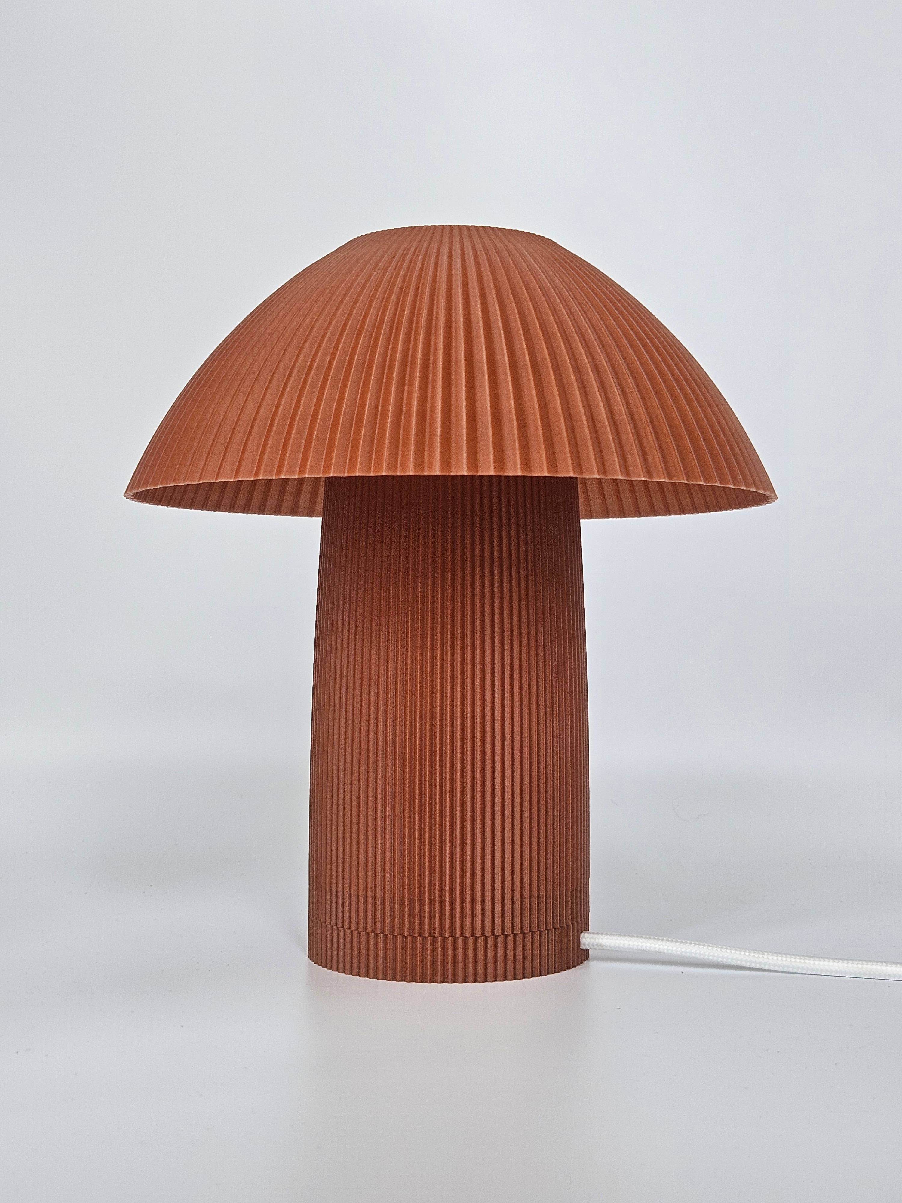 Coast Fig - Wholesale Accent/Desk Lamp - Natural Shroom Table Lamp (made from Brick dust)1