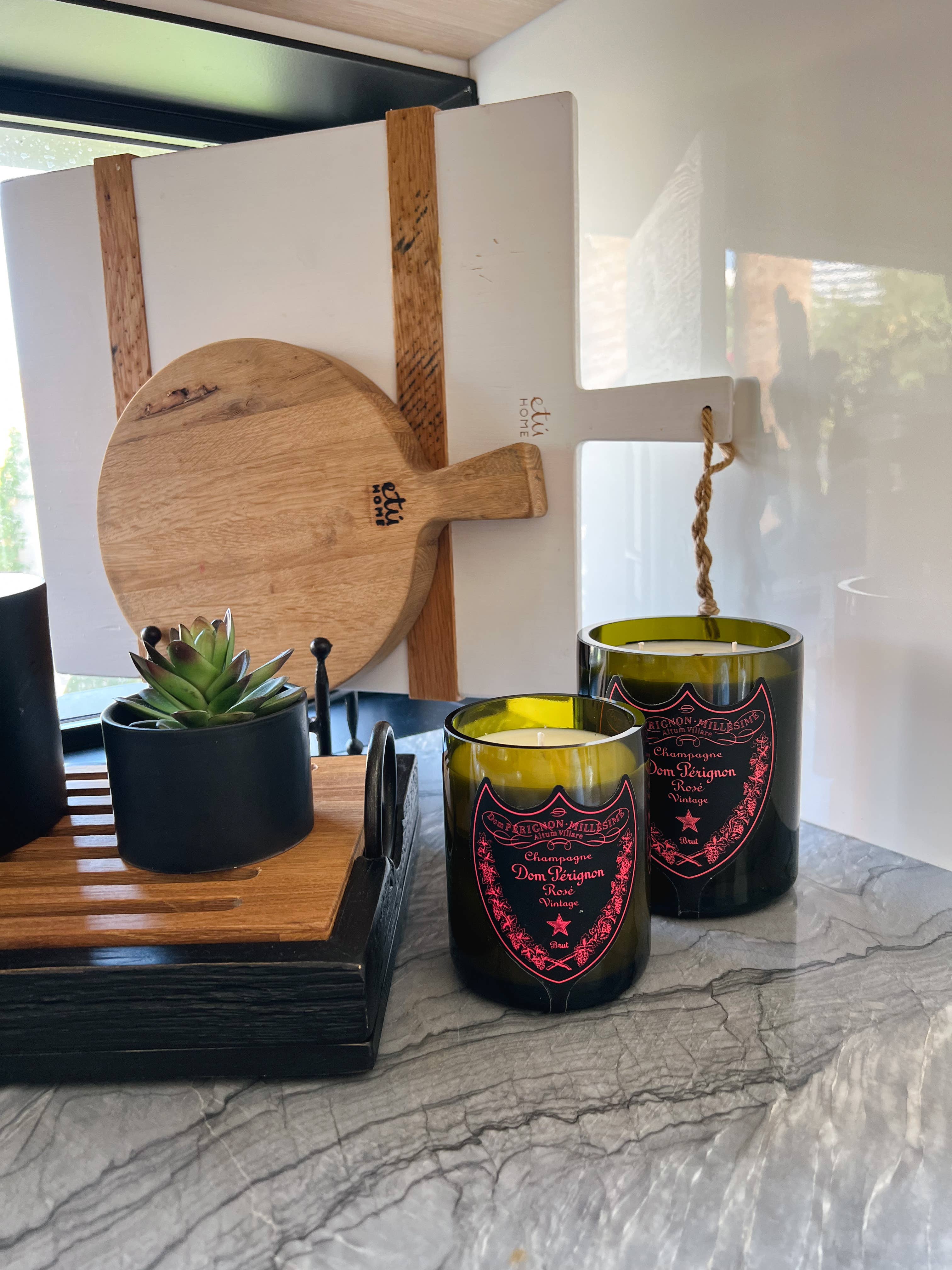 Scottsdale Candle Co - Wholesale Jar/Filled Candle - Recycled Dom P Rose Candle2