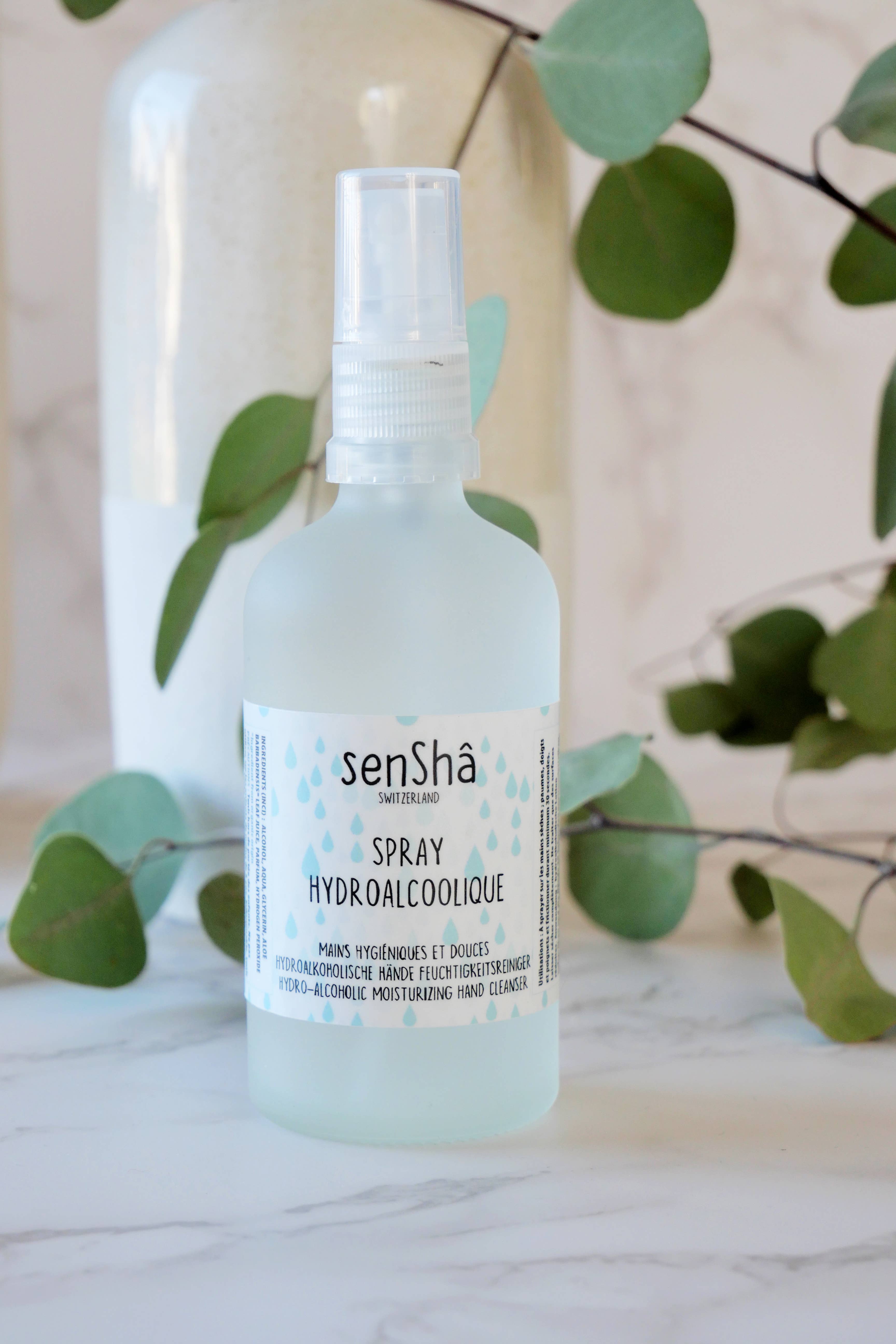 SenShâ Cosmetics Sàrl - Wholesale Hand sanitiser - Large 100ml Hydroalcoholic Spray0