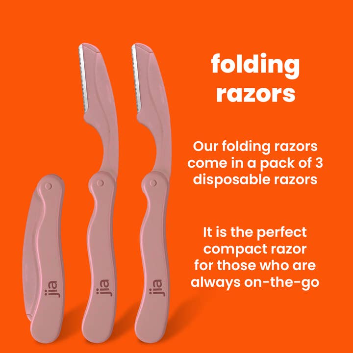 jia Personal Care - Wholesale Razor - Dermaplaning Facial Razors Display + Razors Prepack6