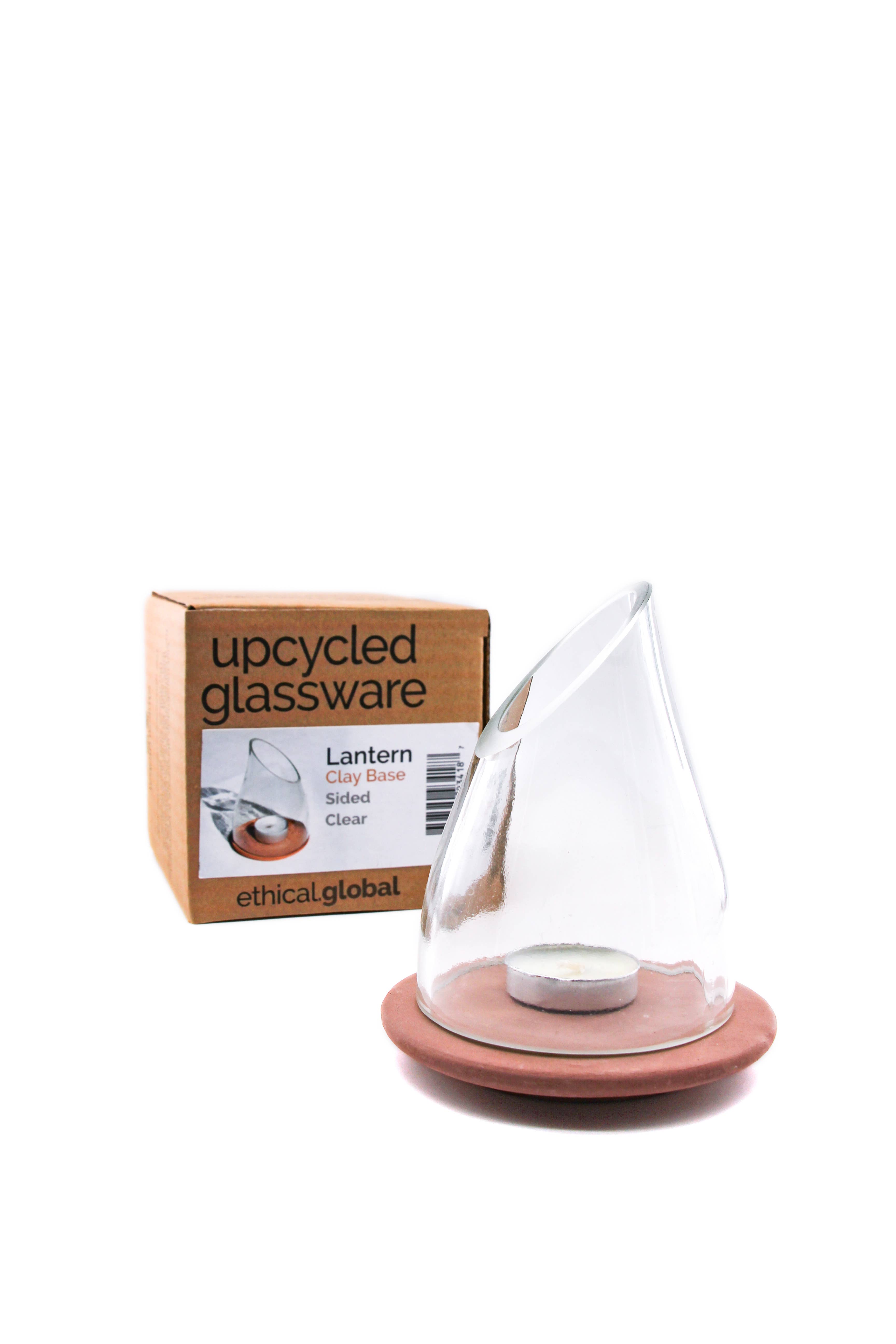 Ethical Global - Wholesale Lantern - Lantern/Votive Sided Plain Upcycled Hand-Crafted5