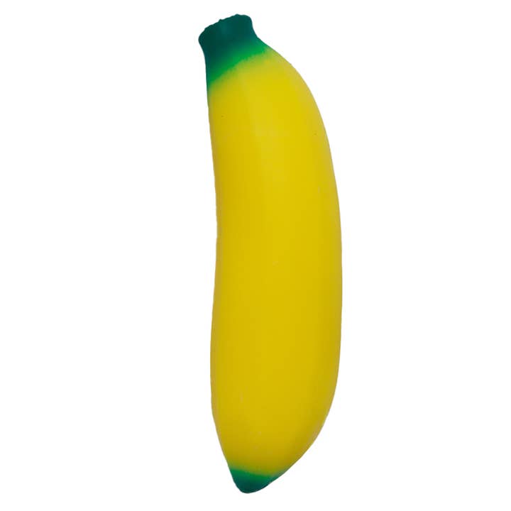 Cap Zone - Wholesale Squishy Toy - Kids & Baby - Jumbo Banana Stretch Pull Fluffy Slime Filled Squishy Toy