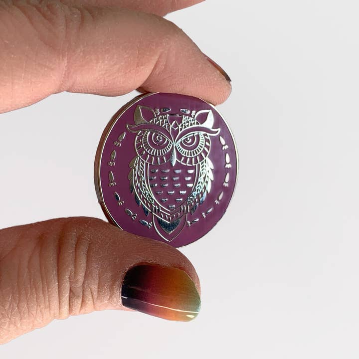 Owl Needle Minder for wholesale by Rikrack