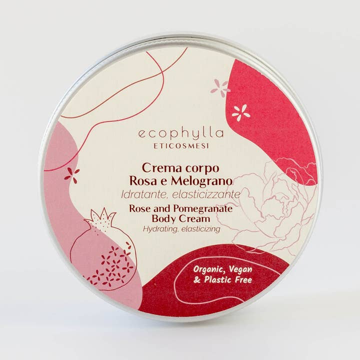 Crème corps à la rose et à la grenade pour la vente par Ecophylla