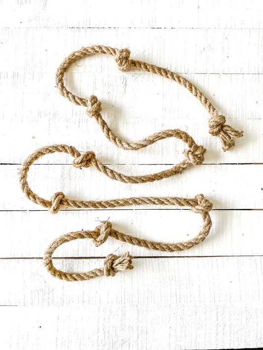 Coastal Rope Garland for wholesale by Swell Island