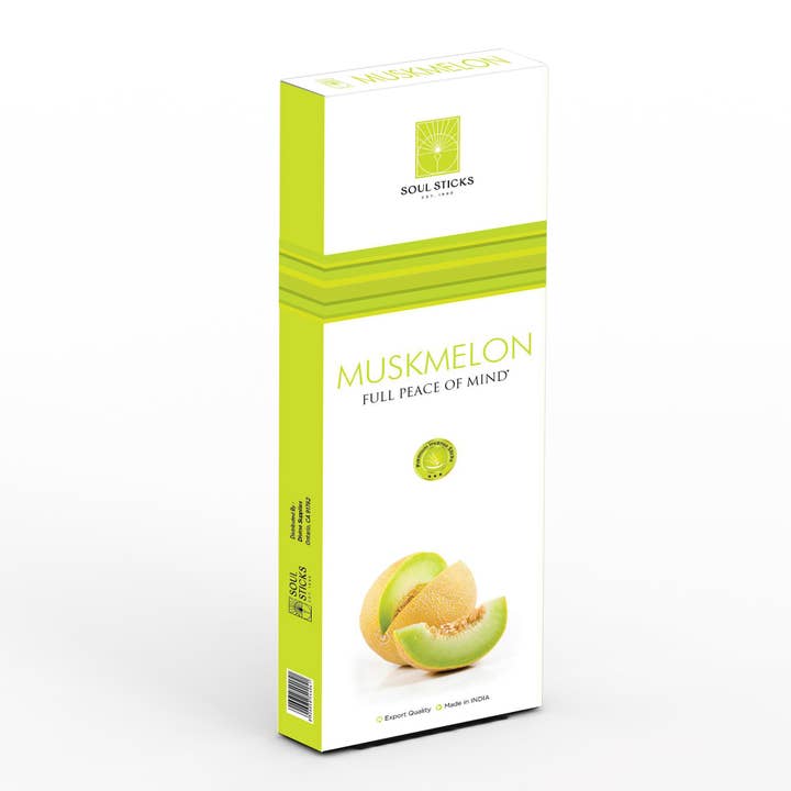 Soul Sticks - Musk Melon Premium Series Incense Sticks for wholesale by Designs by Deekay Inc.