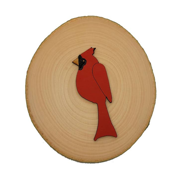 Cardinal Ornament for wholesale by Spears Creations