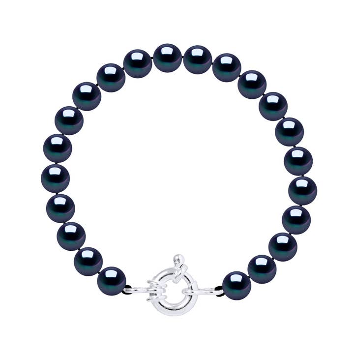 Pulsera genuina de perlas cultivadas de agua dulce para venta al por mayor de Mitzuko