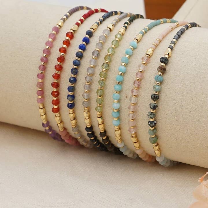 Simply Supplied Co - Wholesale Beaded Bracelet - Dainty Beaded Bracelets - Stackable, High-Quality, CLOSEOUT