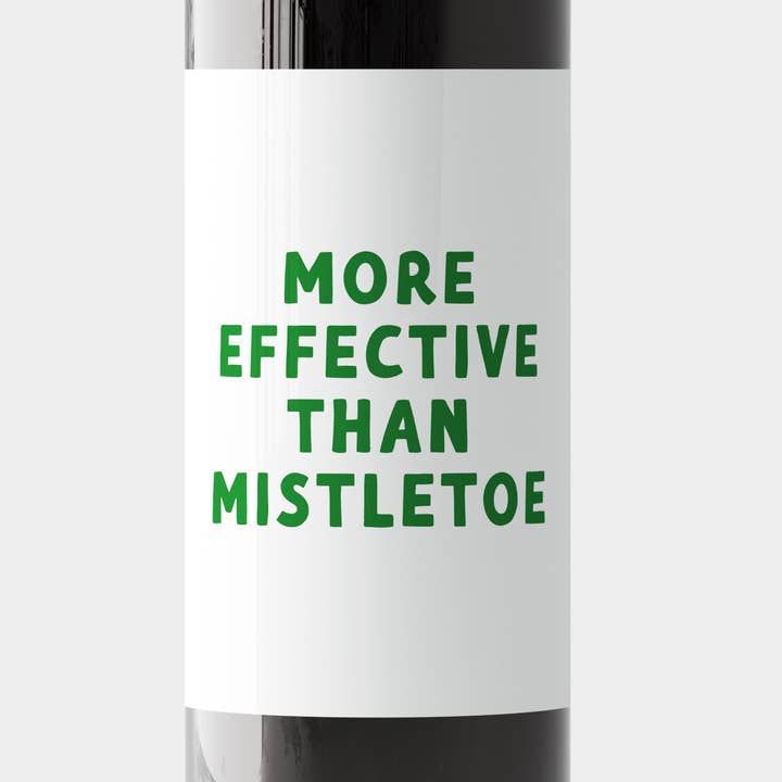 Funny Christmas Wine Bottle Label, Adult Gifts for wholesale by Kreate Paper Co.