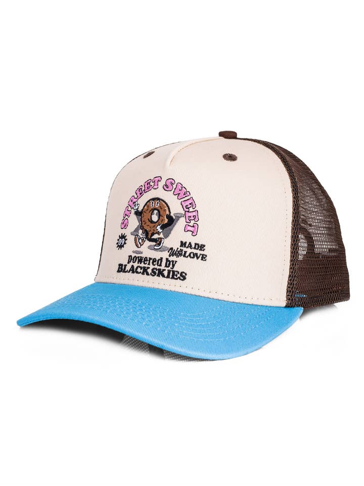 Casquette Trucker 15ème Anniversaire - Donut pour la vente par Blackskies