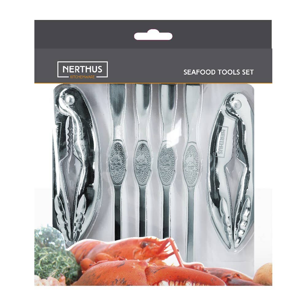 Vin Bouquet (Find It Import & Export Sl) - Wholesale Kitchen Utensil Set - Seafood utensil set2