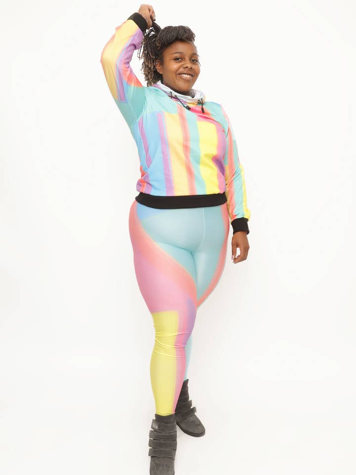 Rembrandt Women's High Neck Pullover Hoodie for wholesale by Imperial Legacy Clothing