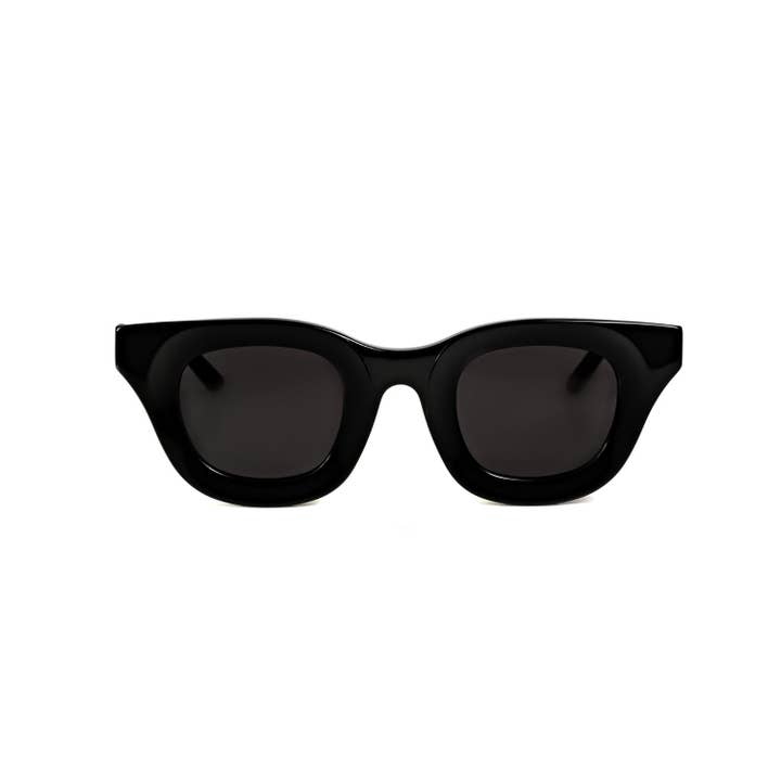 Baddie Sunglasses - Black / Black Polarized for wholesale by MOXLOX