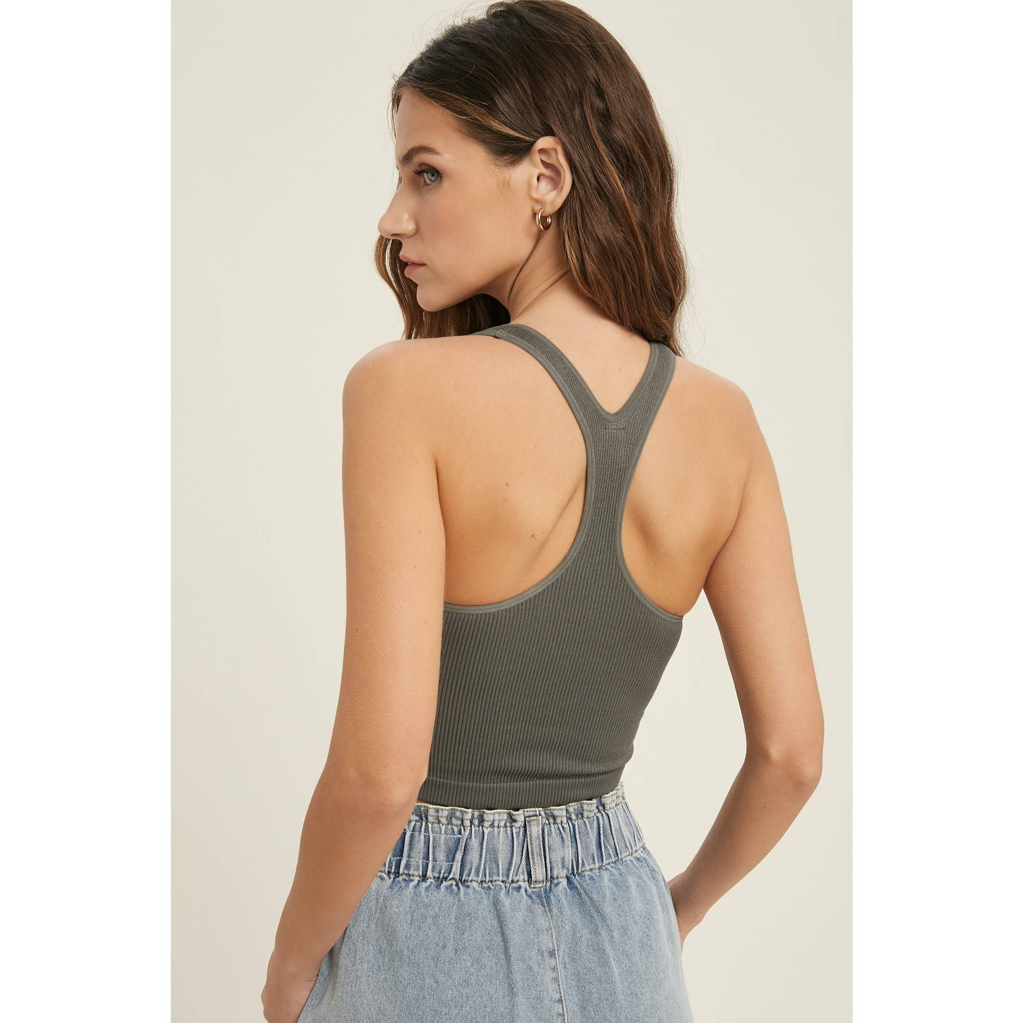 Wishlist Apparel – wholesale Bralette – Women's – SEAMLESS RACERBACK BRALETTE / WL21-627612