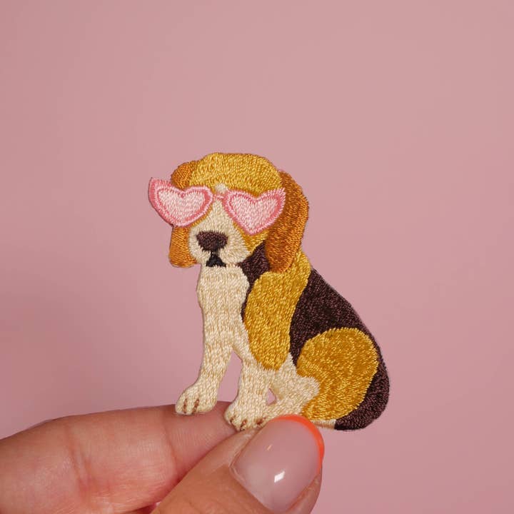 MALICIEUSE - Vendita all'ingrosso Toppe - Toppa Termoadesiva Beagle